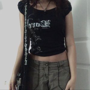 SOLD‼️‼️Twilight core grunge emo cyber y2k punk mall goth love tattoo graphic